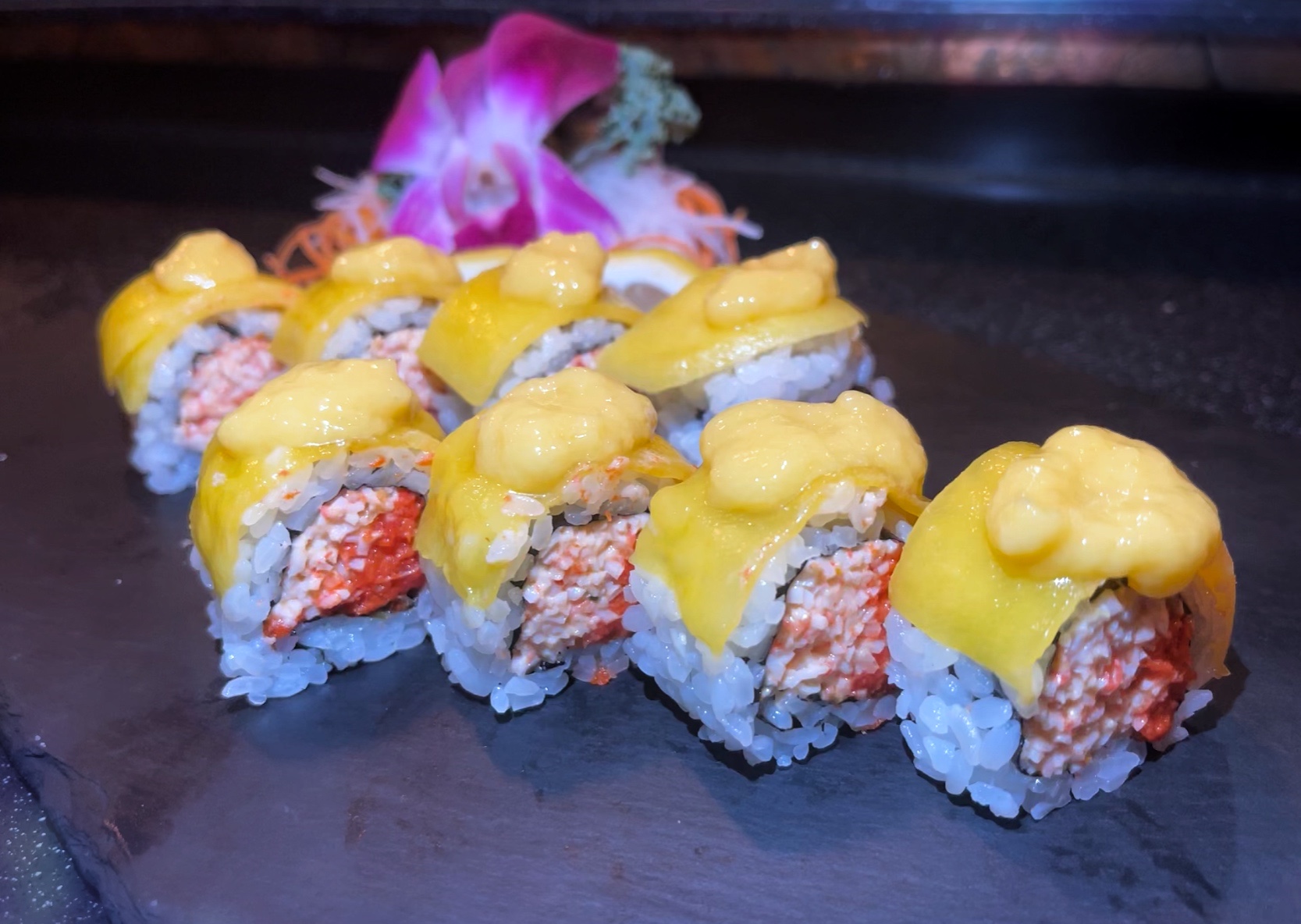 Order Mango Zone Roll food online from Oyako Tso store, Freehold on bringmethat.com