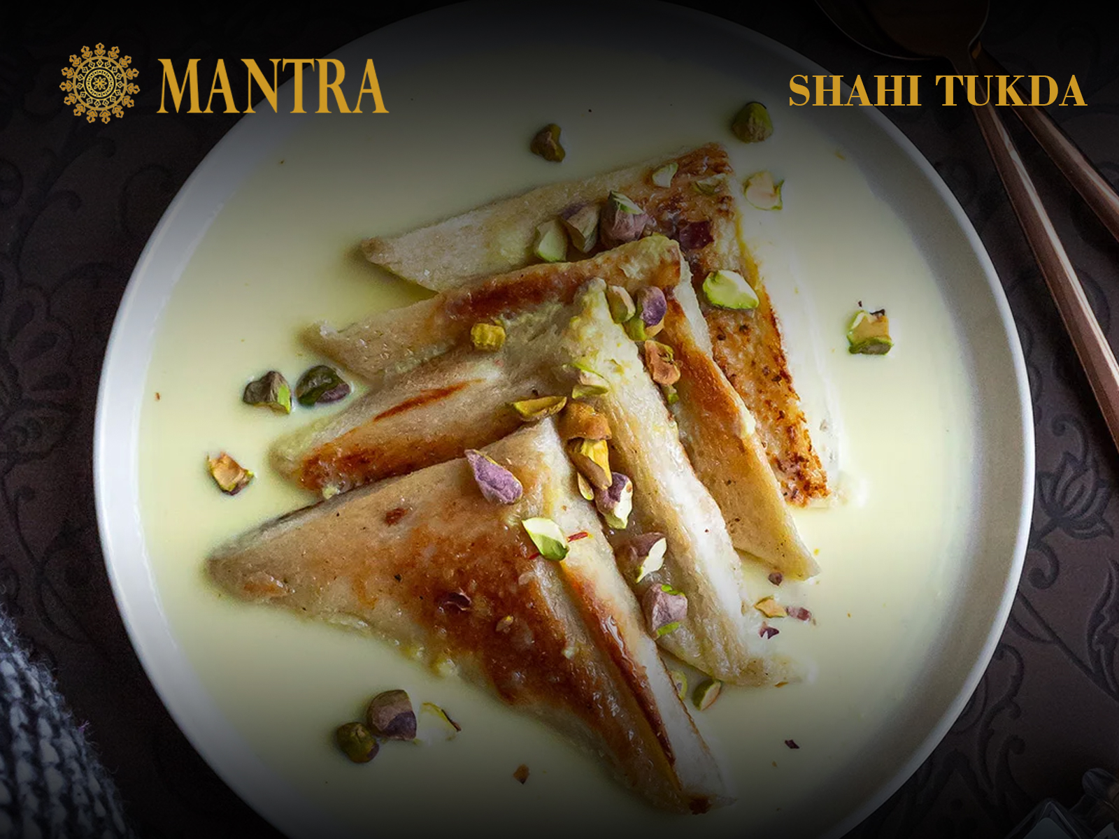 Order Shahi Tukda food online from Mantra restaurant store, Jersey City on bringmethat.com