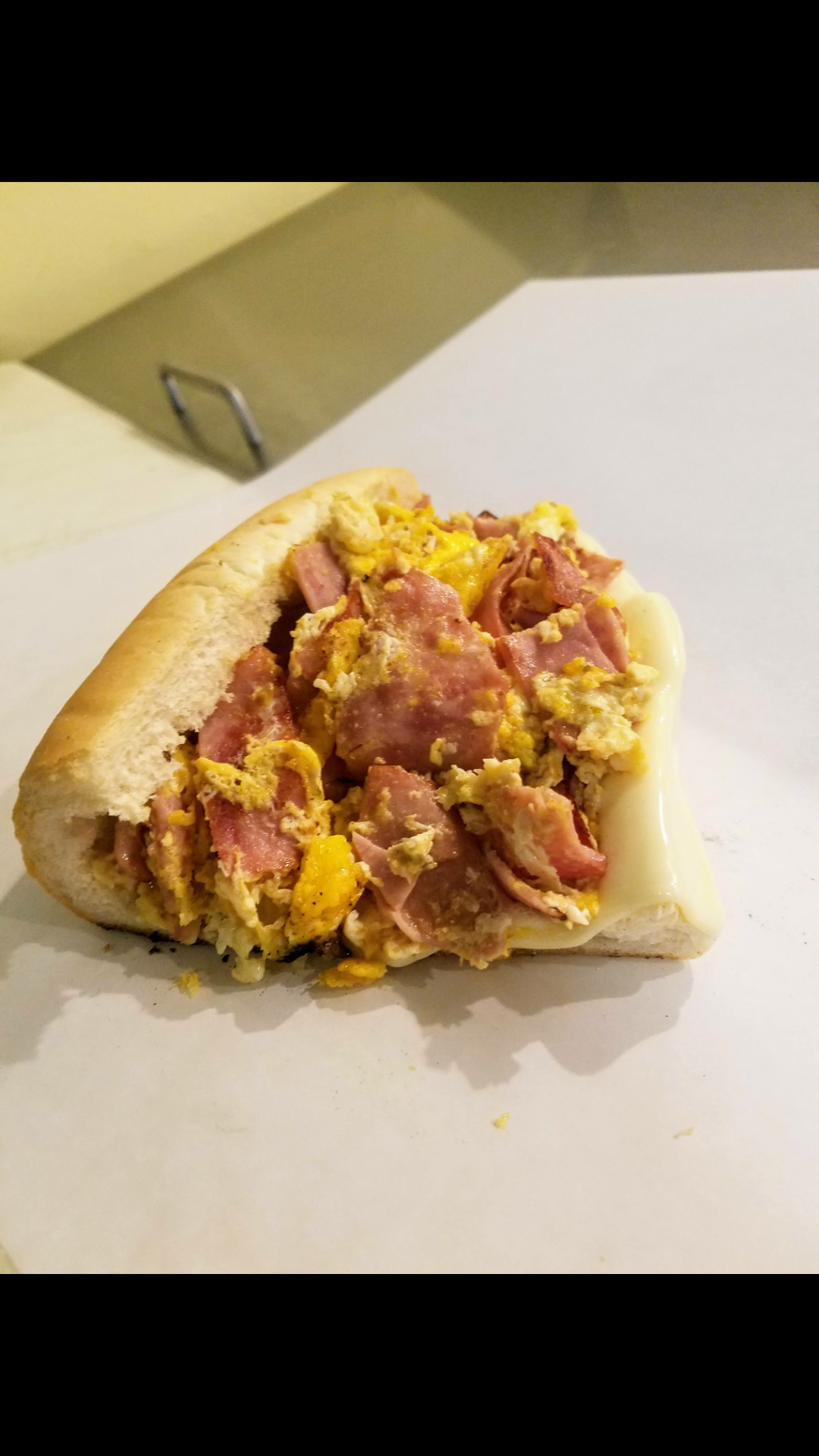 Order Ham and Eggs Sub food online from Nino's Pizza store, Boston on bringmethat.com