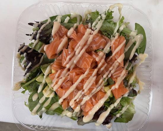 Order Salmon Avocado Salad food online from Sushi Go store, Anna on bringmethat.com