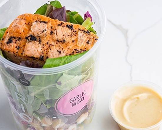 Order Garlic Miso Salad Shakers food online from The Cafeteria store, Chicago on bringmethat.com