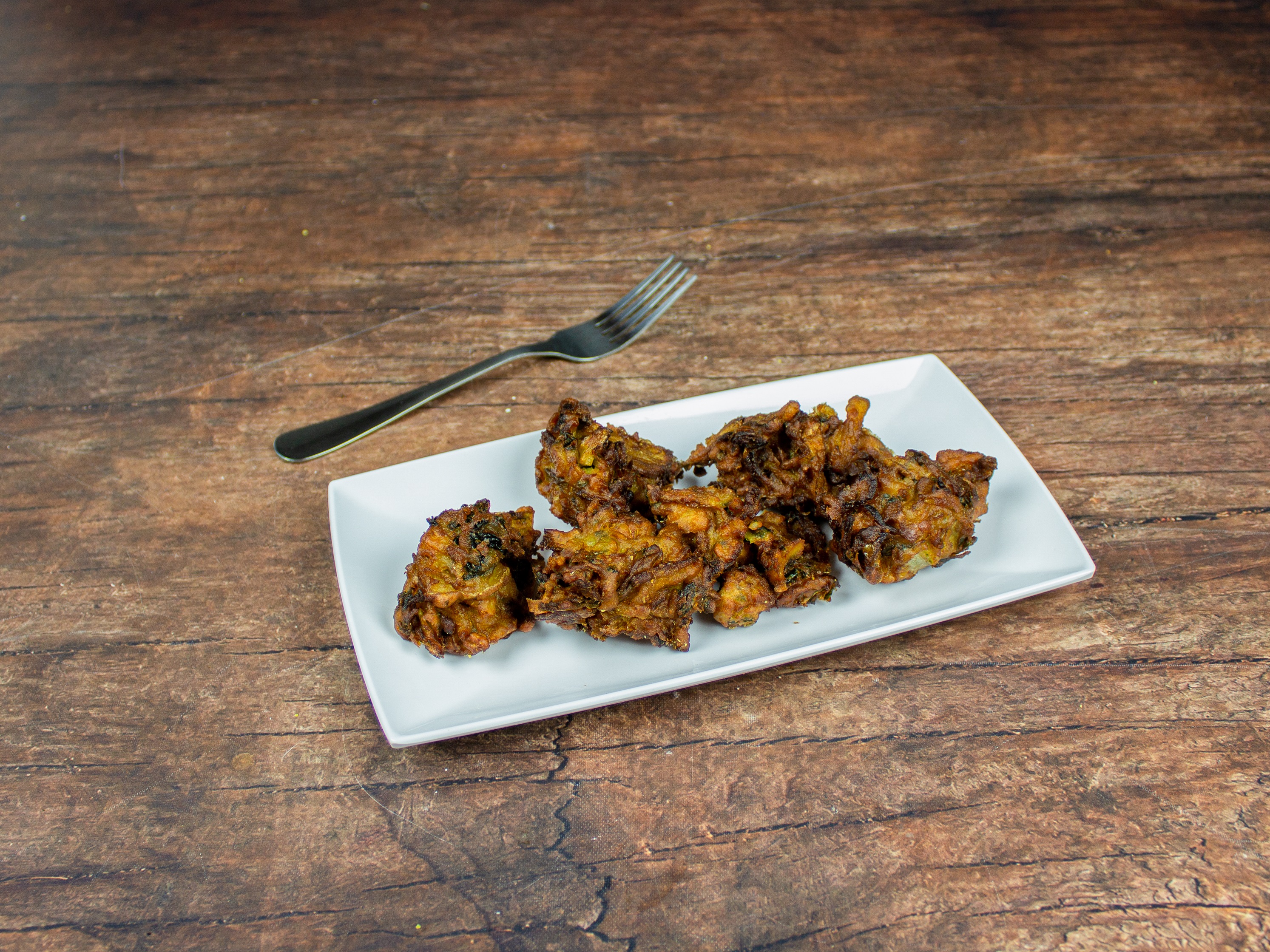 Order 5 Piece Vegetable Pakora food online from Passage to India store, Salem on bringmethat.com