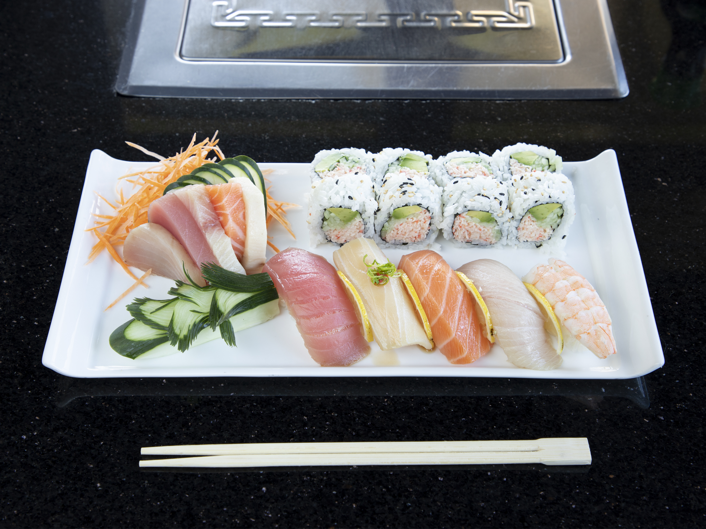 Order 5 Kinds of Sushi food online from So Grill Korean Bbq And Sushi store, Sandy on bringmethat.com