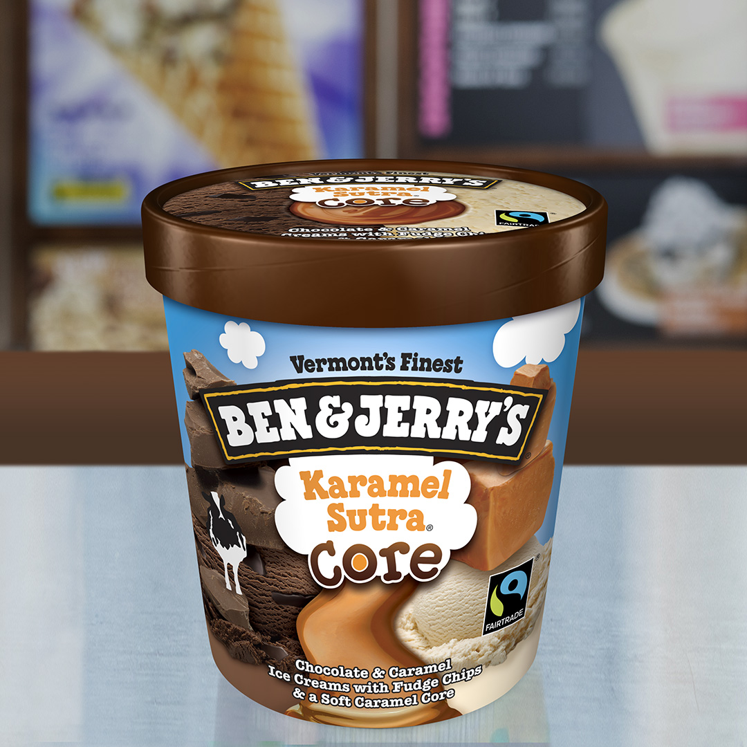 Order Karamel Sutra Core Pre-Packaged Pint food online from Ben & Jerry's store, Manchester on bringmethat.com