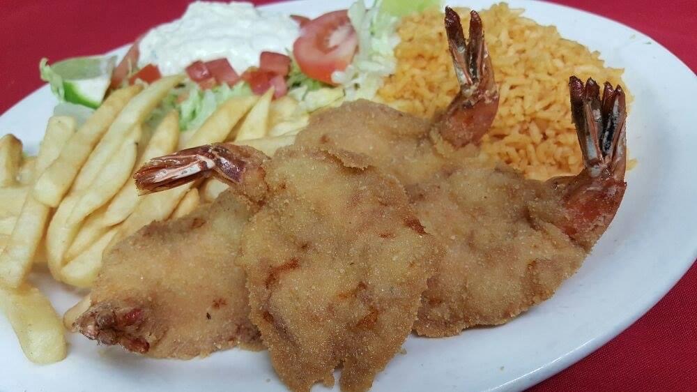 Order Fried Shrimp food online from Tequila Lopez Mexican Restaurant store, Houston on bringmethat.com