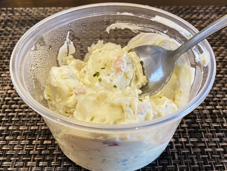 Order Miss Risa's 1/2 Pound Potato Salad ToGo Tubs food online from Rebecca Chocolates store, Sandy on bringmethat.com