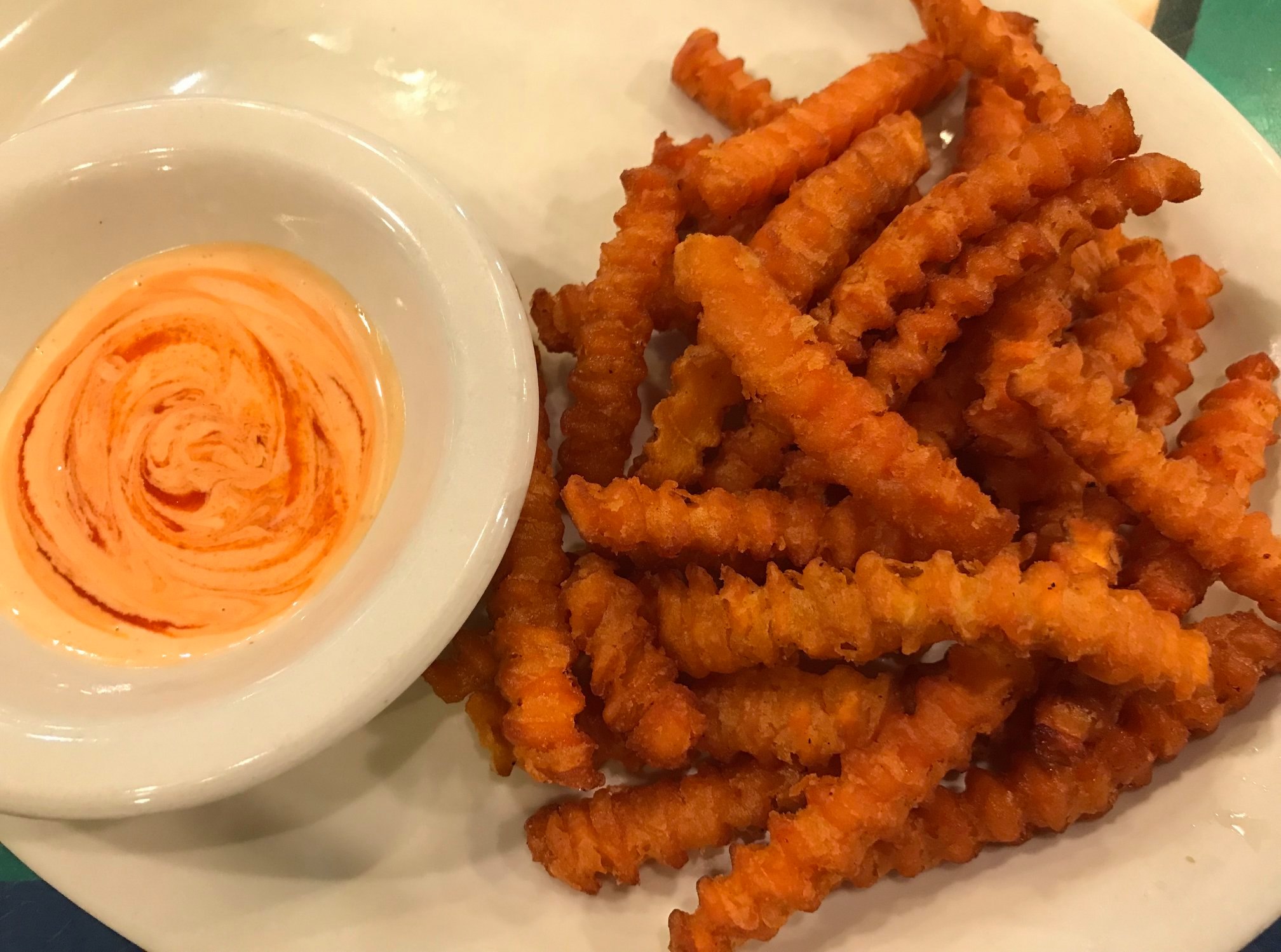 Order A3. Yam Fries with Spicy Aioli food online from Papaya Vietnamese Cuisine store, Bellevue on bringmethat.com
