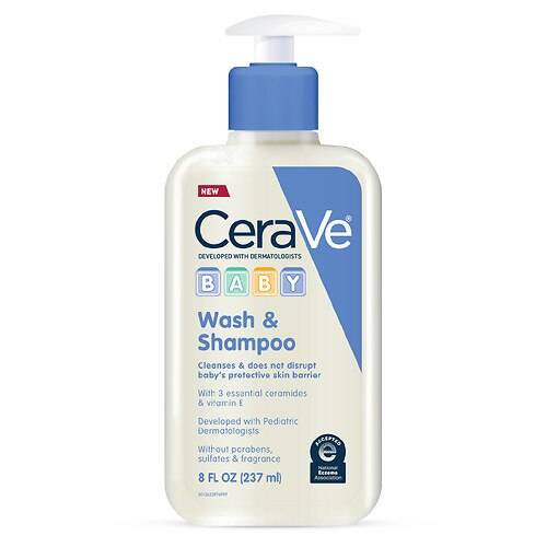 Order CeraVe Baby Wash and Shampoo for Tear-Free Baby Bath Time - 8.0 OZ food online from Walgreens store, Durham on bringmethat.com