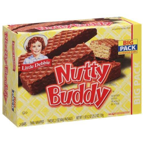 Order Little Debbie · Extra Peanut Butter Nutty Bar (24 ct) food online from Safeway store, Rehoboth Beach on bringmethat.com