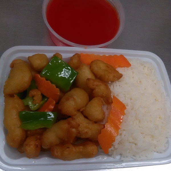 Order 51. Sweet and Sour Chicken food online from China Fun store, Baltimore on bringmethat.com