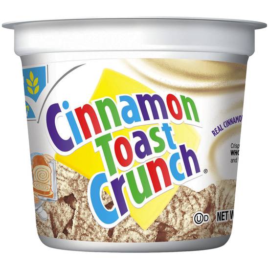 Order General Mills Cinnamon Toast Crunch Cereal Cup food online from Cvs store, SUNNYVALE on bringmethat.com