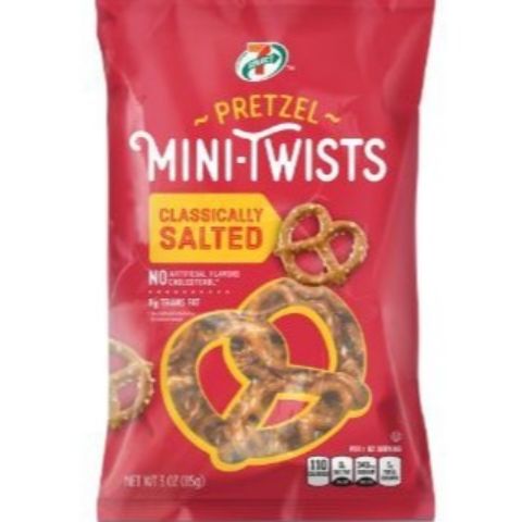 Order 7-Select Mini Twist Pretzels 3oz food online from 7-Eleven store, Cleveland on bringmethat.com