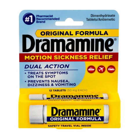 Order Dramamine Tablets 12 Count food online from 7-Eleven store, Newark on bringmethat.com