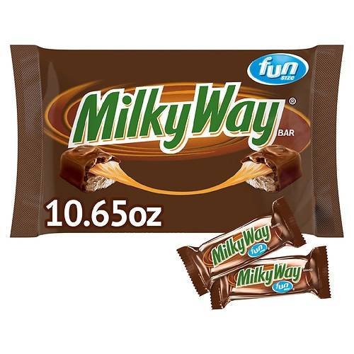 Order Milky Way Halloween Chocolate Candy Bar Fun Size,Individually Wrapped, Small Bag - 10.65 oz food online from Walgreens store, Chubbuck on bringmethat.com