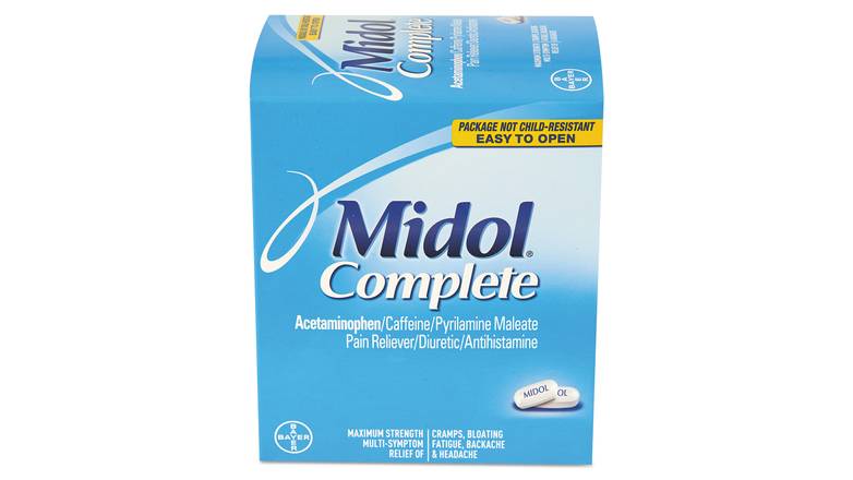 Order Midol Complete Menstrual Caplets food online from Aldan Sunoco store, Aldan on bringmethat.com