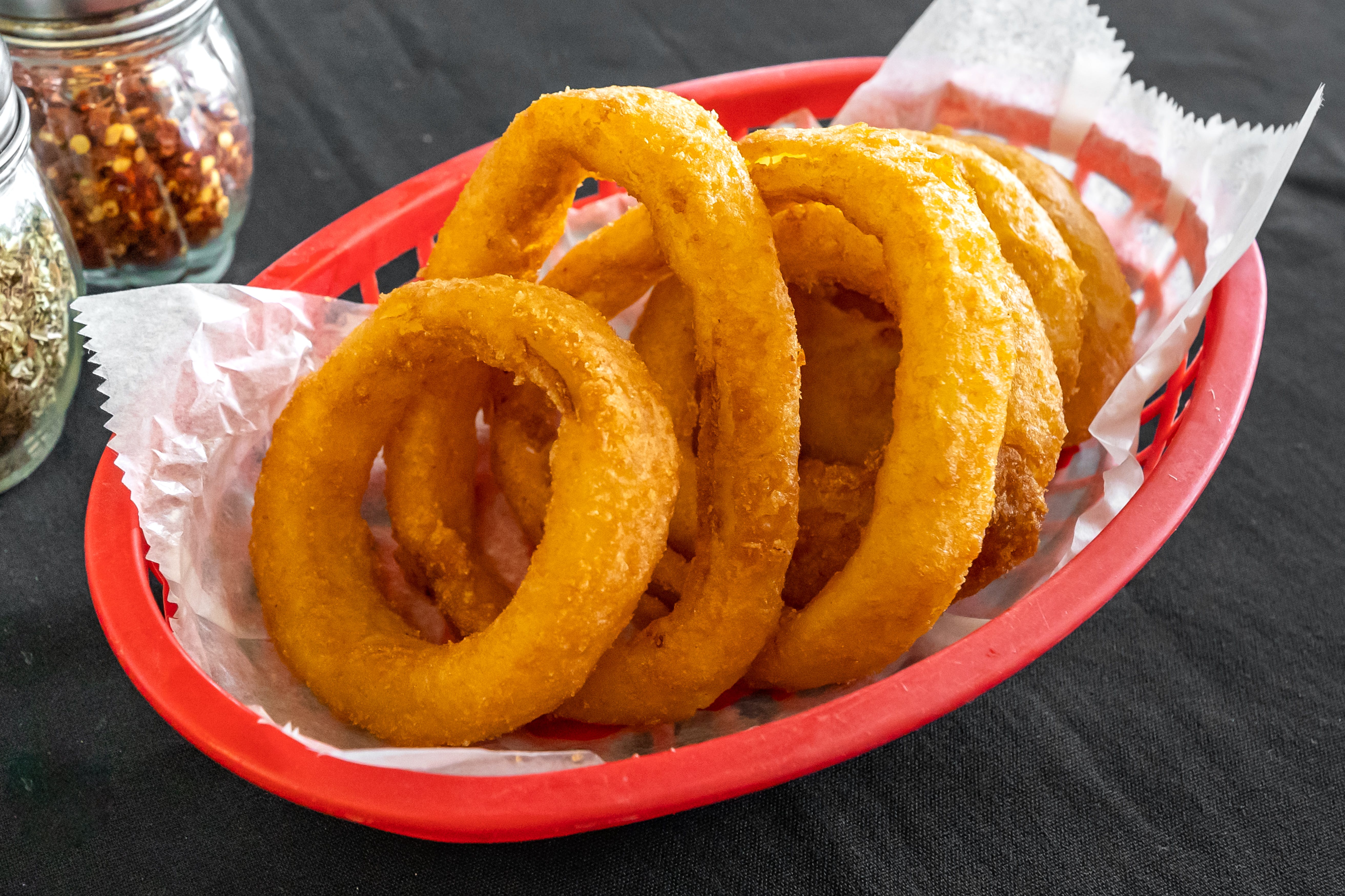 Order Onion Rings - Small (12 Pieces) food online from Tony Palace Pizza store, Philadelphia on bringmethat.com