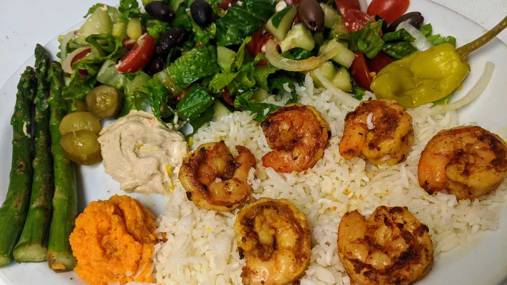 Order Shrimp Grill Plate food online from Tastee Grill store, San Mateo on bringmethat.com