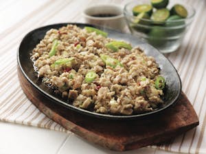 Order Chicken Sisig (Sizzling Diced Chicken) food online from Max Restaurant store, Chula Vista on bringmethat.com