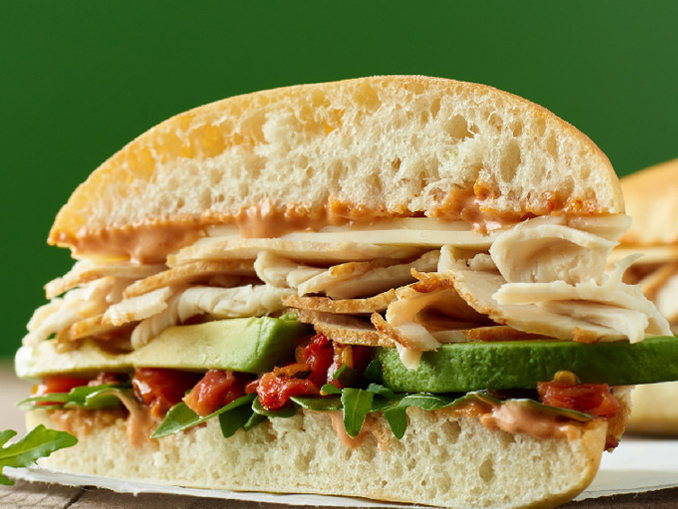 Order Chipotle Turkey Ciabatta Sandwich food online from Caffe Bene store, Jackson Heights on bringmethat.com
