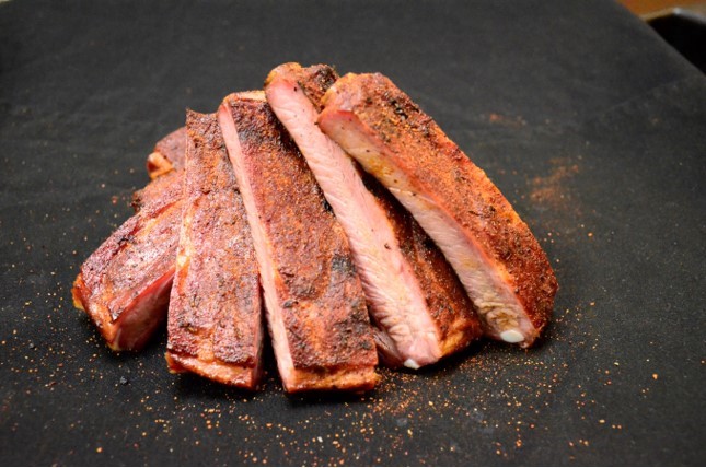 Order St. Louis Spareribs food online from Lazybones Smokehouse store, Roseville on bringmethat.com