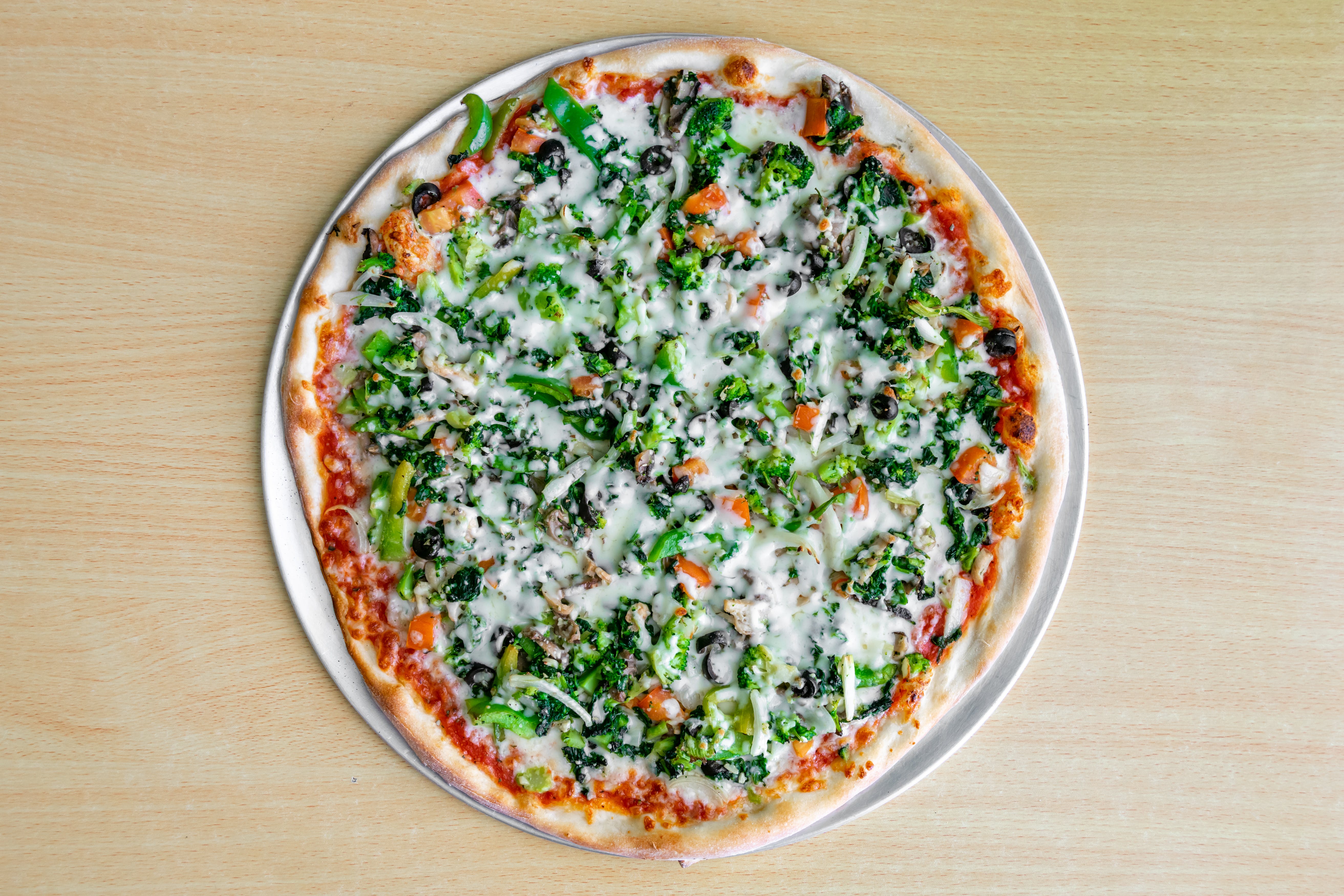 Order Dolce Veggie Special Pizza - 14'' food online from Dolce Pizza store, East Orange on bringmethat.com