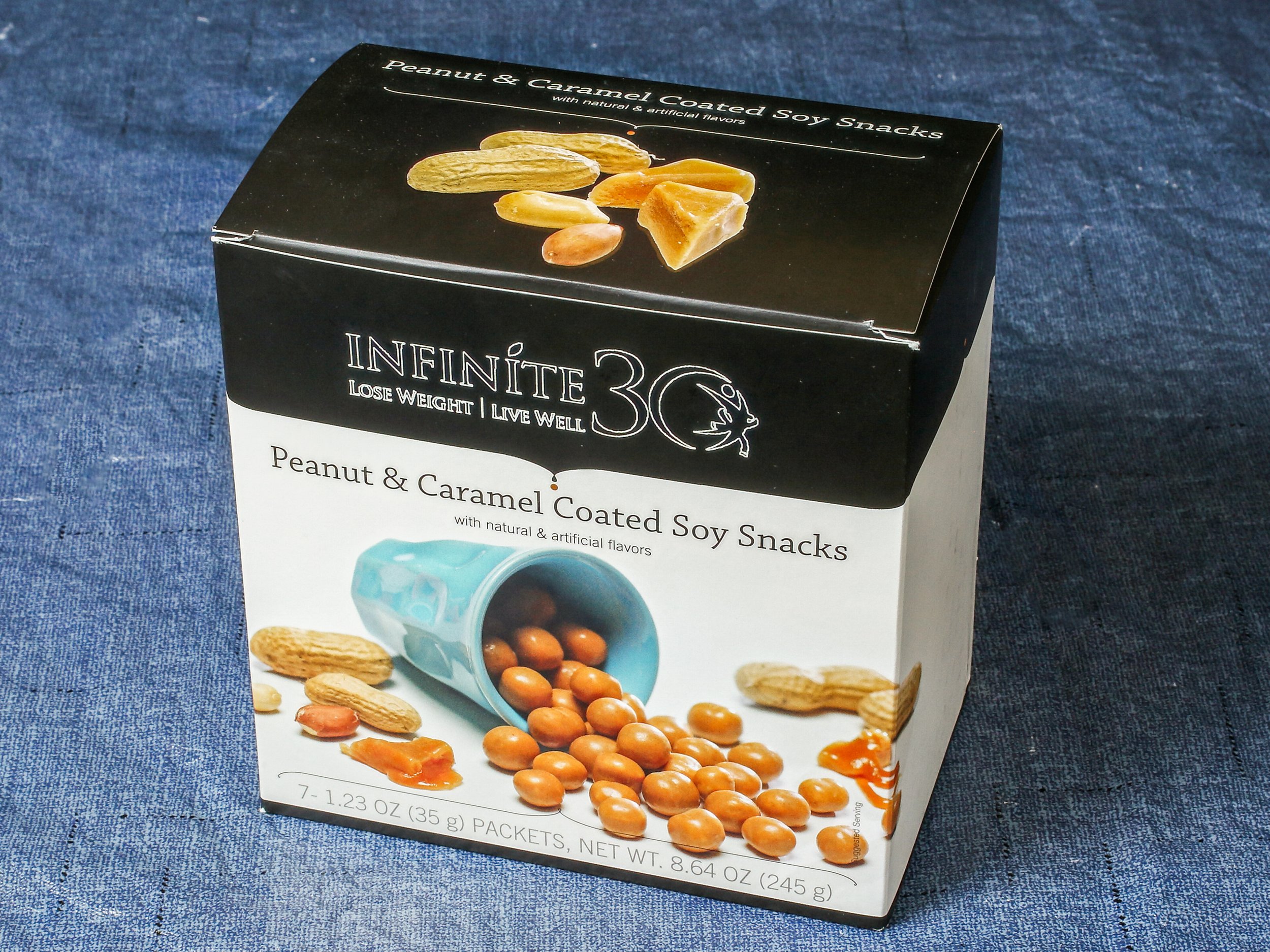 Order Peanut Caramel Coated Soy Snacks food online from Infinite30 Weight Loss and Wellness store, Raleigh on bringmethat.com