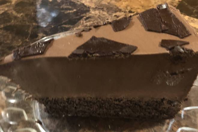 Order Chocolate Mousse Cake food online from The Burger Barn store, Quincy on bringmethat.com
