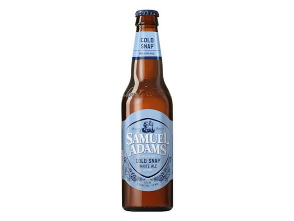 Order Samuel Adams Cold Snap White Ale Seasonal Beer - 6x 12oz Bottles food online from Eagle Liquor & Wine store, Chattanooga on bringmethat.com