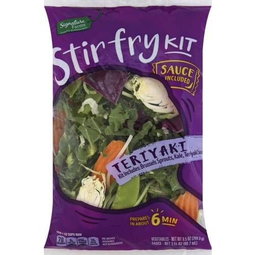Order Signature Farms · Teriyaki Stir Fry Kit (1 kit) food online from Safeway store, Spokane on bringmethat.com