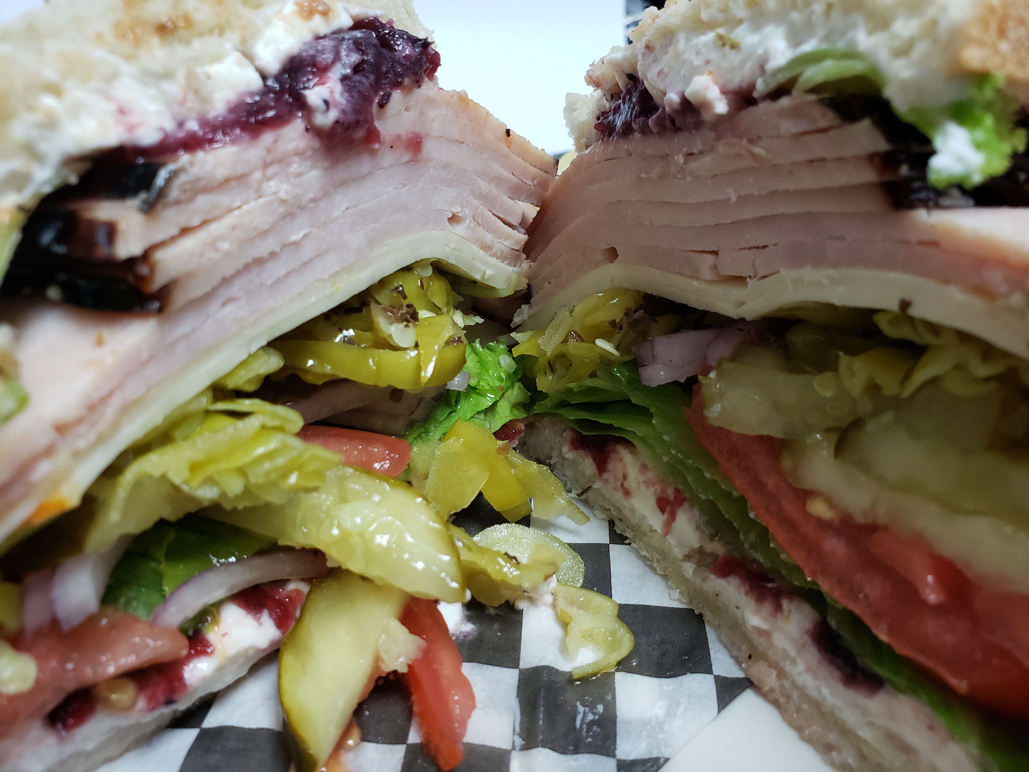 Order Thanksgiving Style Sandwich food online from The Bee Hive Market and Deli store, Whittier on bringmethat.com