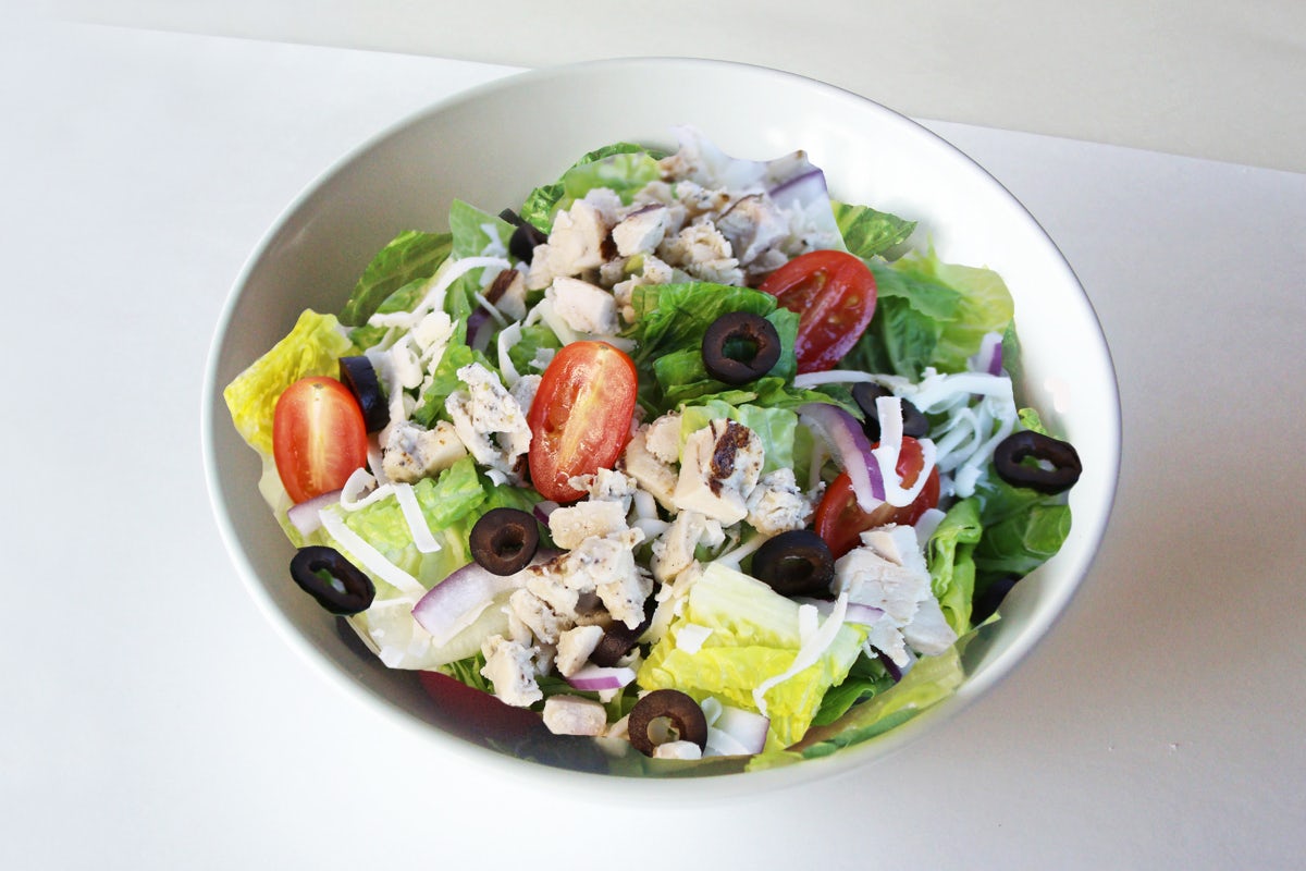 Order Entree Italian Salad food online from Pieology store, Fresno on bringmethat.com