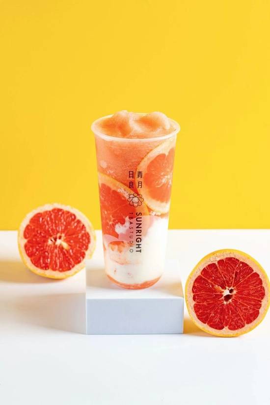 Order Grapefruit Frostie food online from Sunright Tea Studio store, Sunnyvale on bringmethat.com