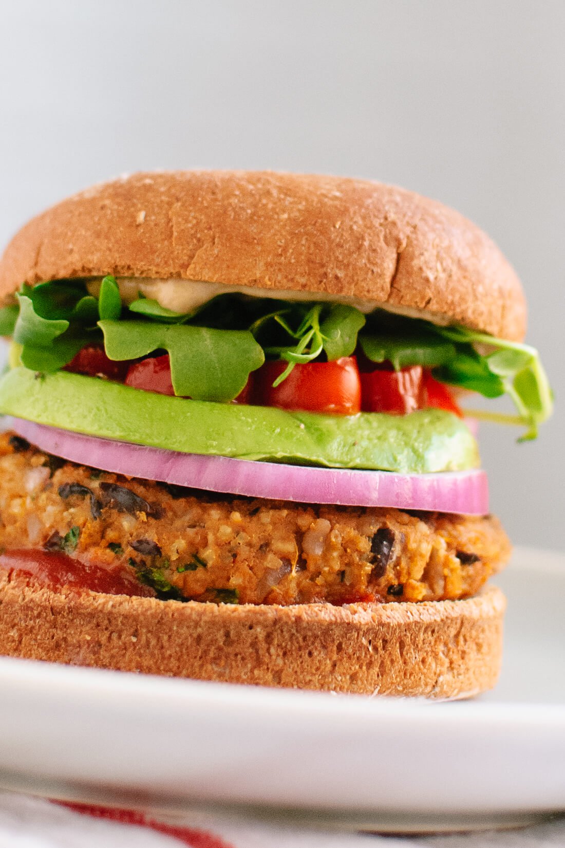 Order Veggie Burger food online from America's Best Wings store, Richmond on bringmethat.com