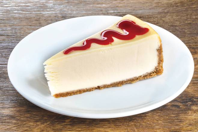 Order Cheese Cake with Raspberry Sauce food online from Coco Ichibanya Curry House store, San Diego on bringmethat.com
