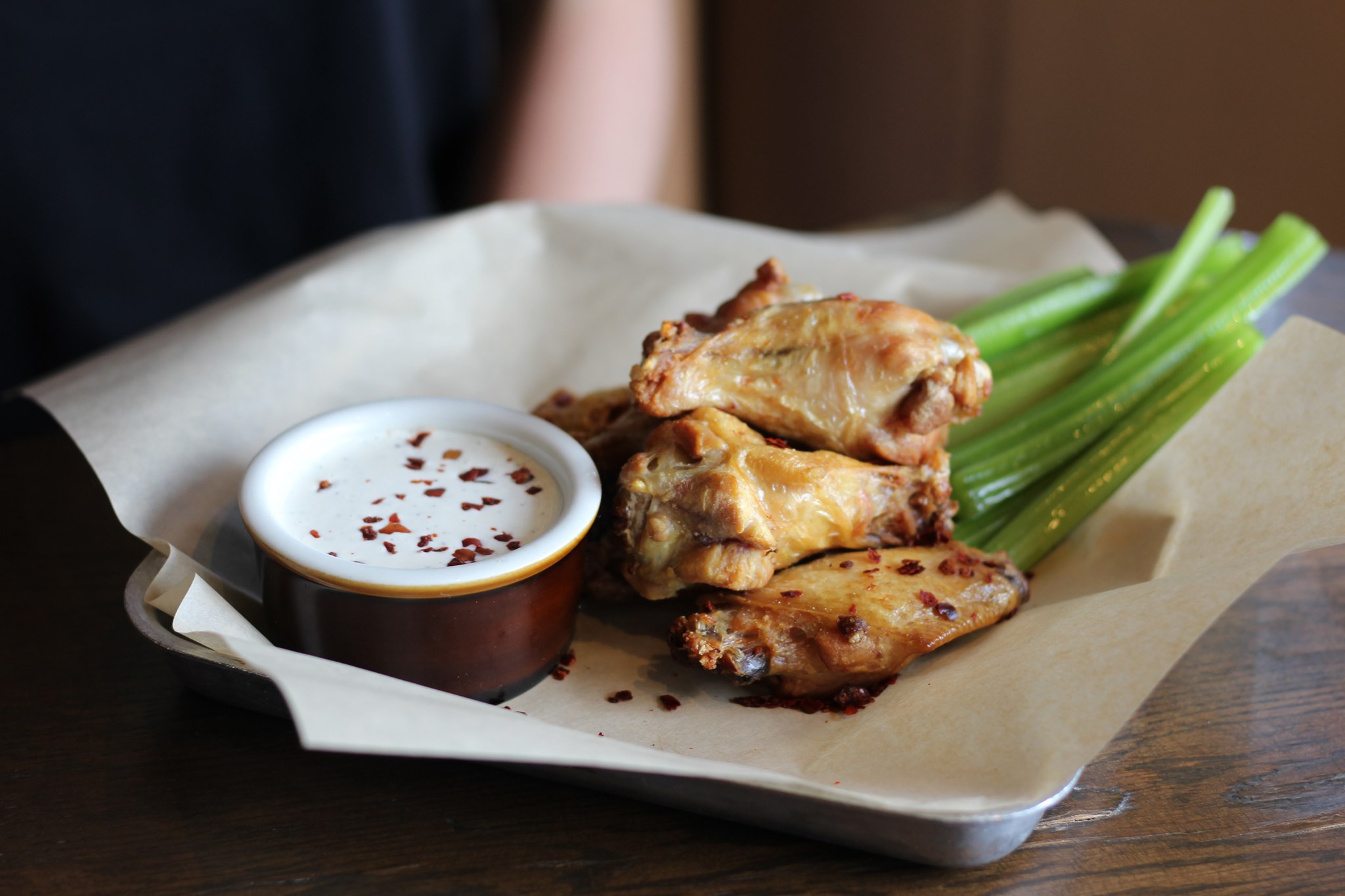 Order Smoked Wings food online from The Sutler Saloon store, Nashville on bringmethat.com
