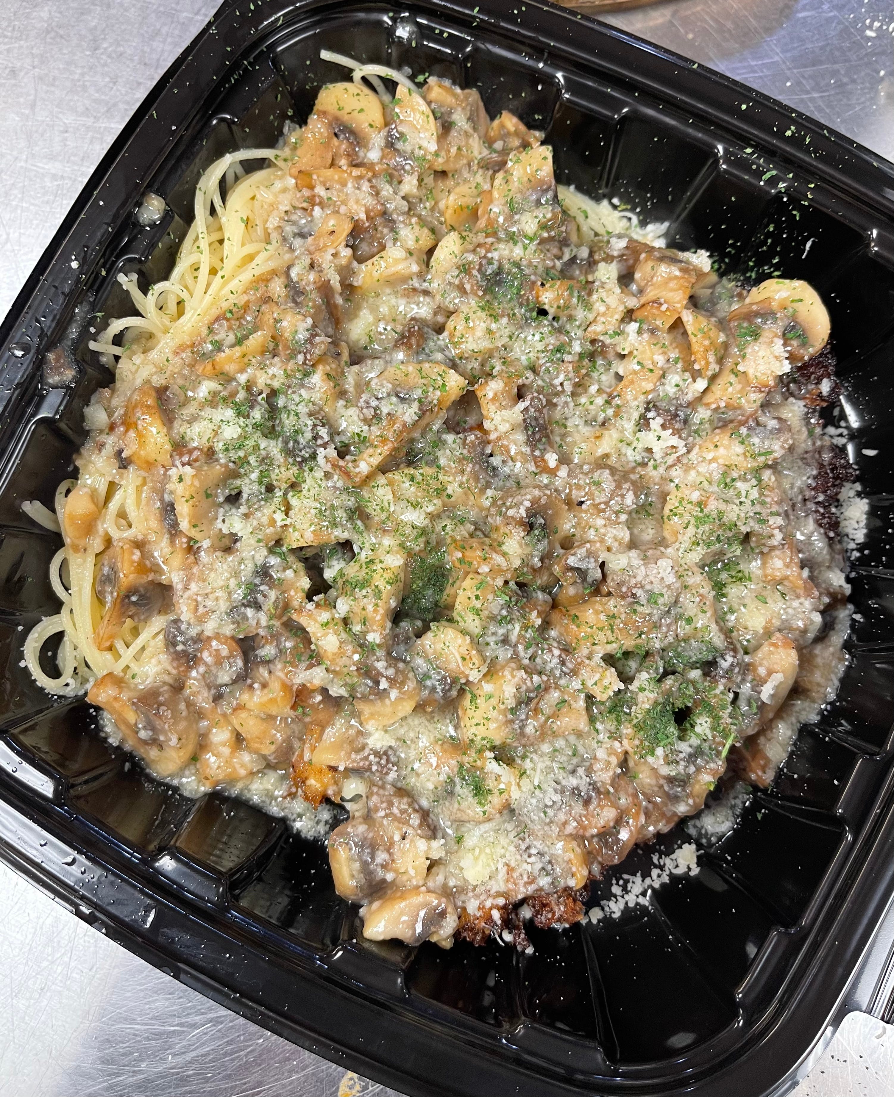 Order Chicken Marsala - Entree food online from Dolce To-Go store, Lake Havasu City on bringmethat.com