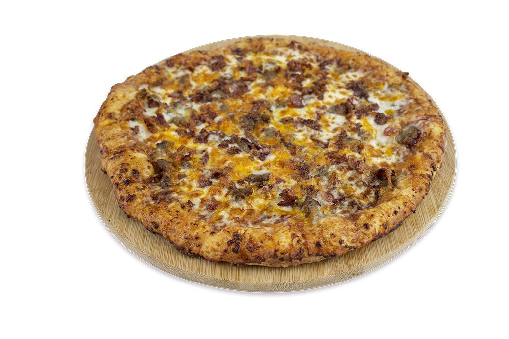 Order BBQ Cheddar Burger Pizza food online from Infinitos store, Harrisburg on bringmethat.com