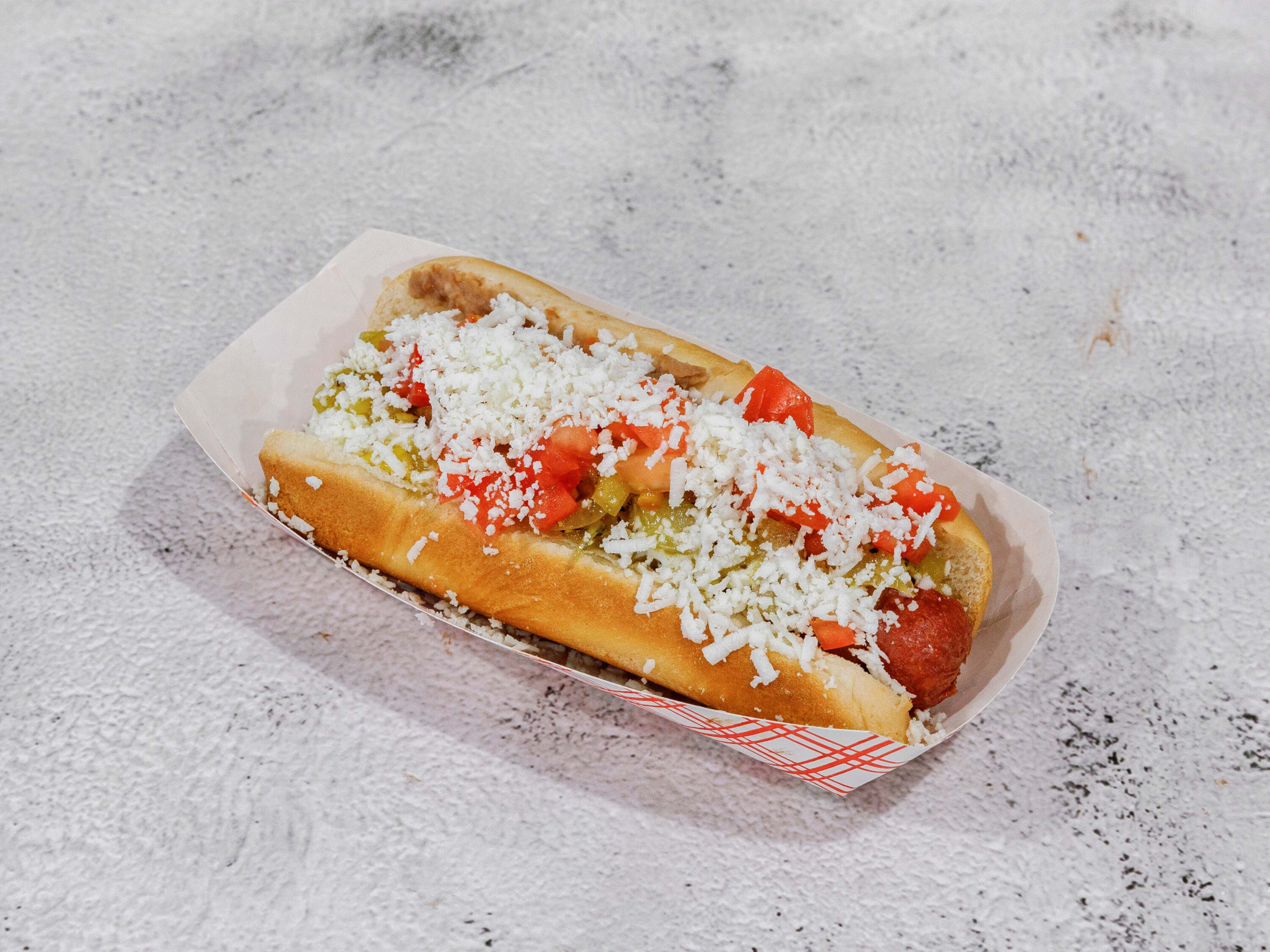 Order Hot Dog Americano food online from La Unica store, Laredo on bringmethat.com