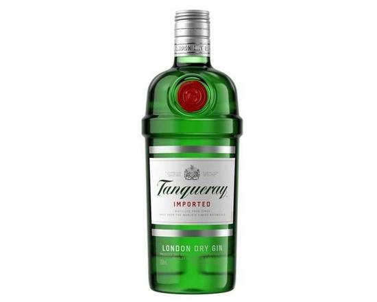 Order Tanqueray Imported London Dry Gin, 750mL bottle (47.3% ABV) food online from Central Liquor Market store, Los Angeles on bringmethat.com