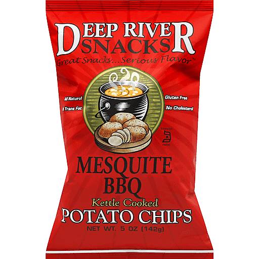 Order DEEP RIVER MESQ BBQ CHIPS (5 OZ) 123653 food online from BevMo! store, Milpitas on bringmethat.com