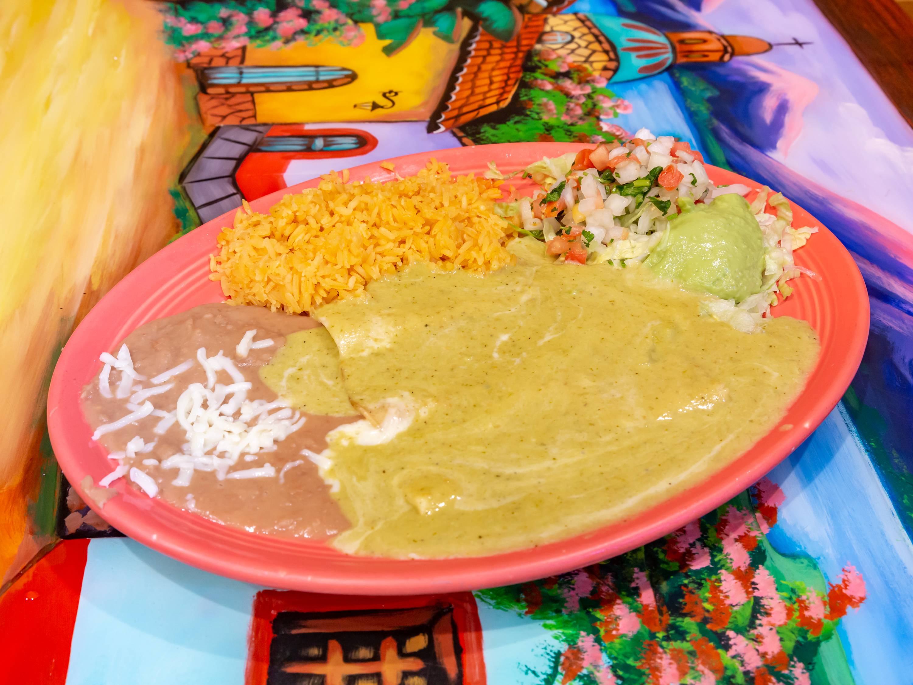 Order Enchilada Suizas food online from Acapulco Burrito store, Antioch on bringmethat.com