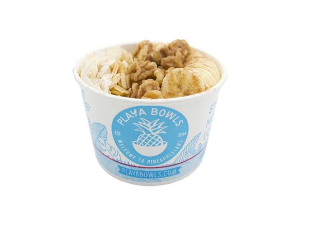 Order Nutcracker Oatmeal Bowl food online from Playa Bowls store, Red Bank on bringmethat.com