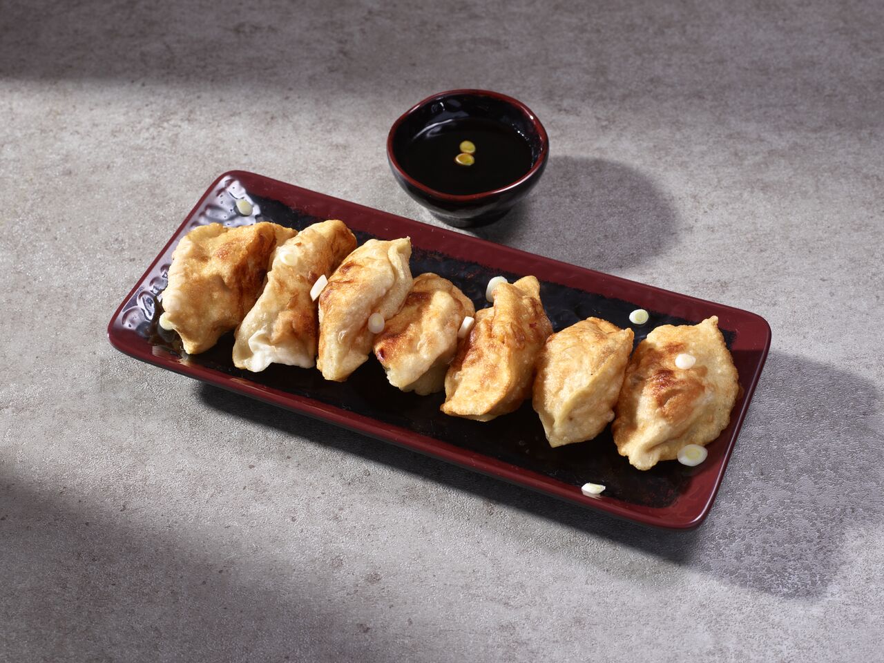 Order 9. Fried Dumplings (8) food online from Mingold Kitchen store, Syracuse on bringmethat.com
