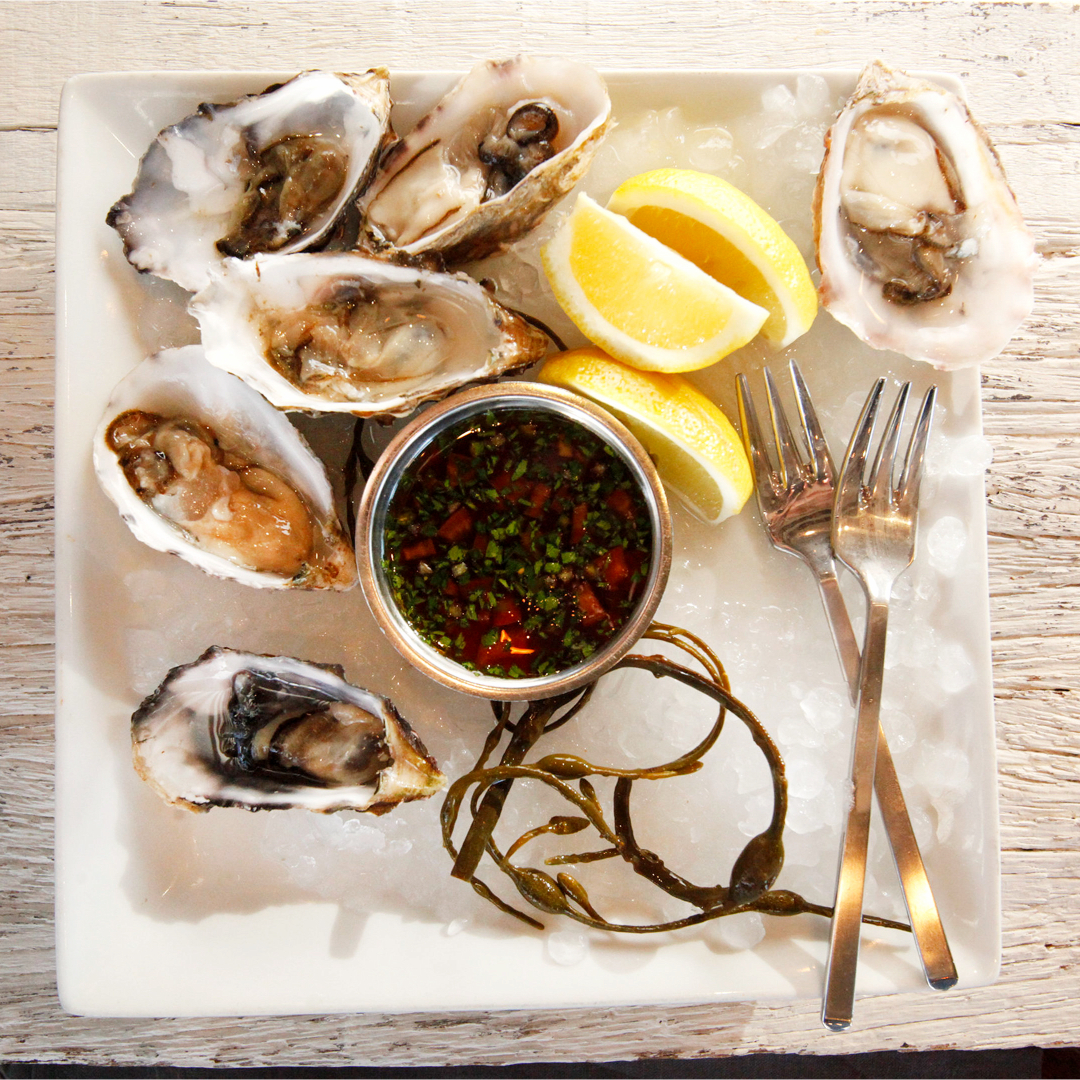 Order Oysters Lunch Small Plate food online from Plate 38 store, Pasadena on bringmethat.com
