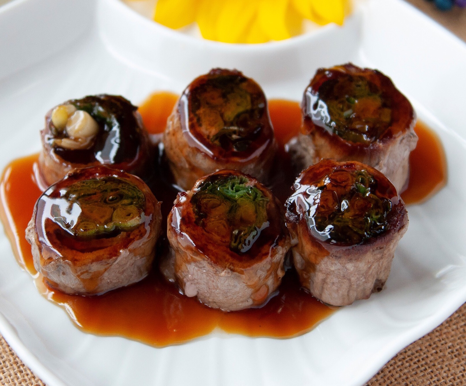 Order Beef Negimaki Appetizer food online from Yummy Yummy store, Long Beach on bringmethat.com