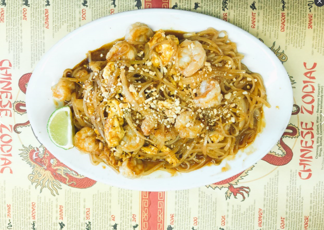 Order T204. Pad Thai food online from Ings Palace store, Burbank on bringmethat.com