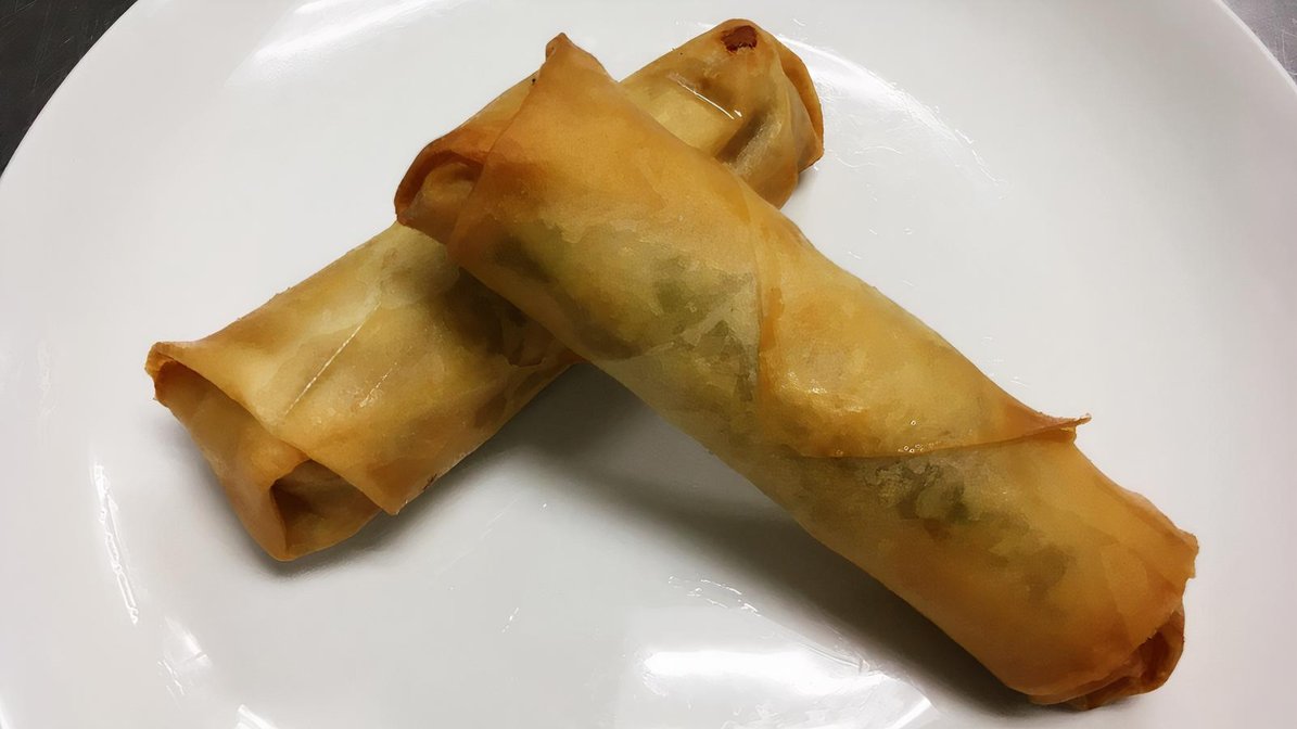 Order Vegetable Spring Roll (1 piece) food online from Little Basil store, Bryn Mawr on bringmethat.com
