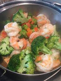 Order 276. Steamed Shrimp with Mixed Vegetables food online from Iron Chef store, Phoenix on bringmethat.com
