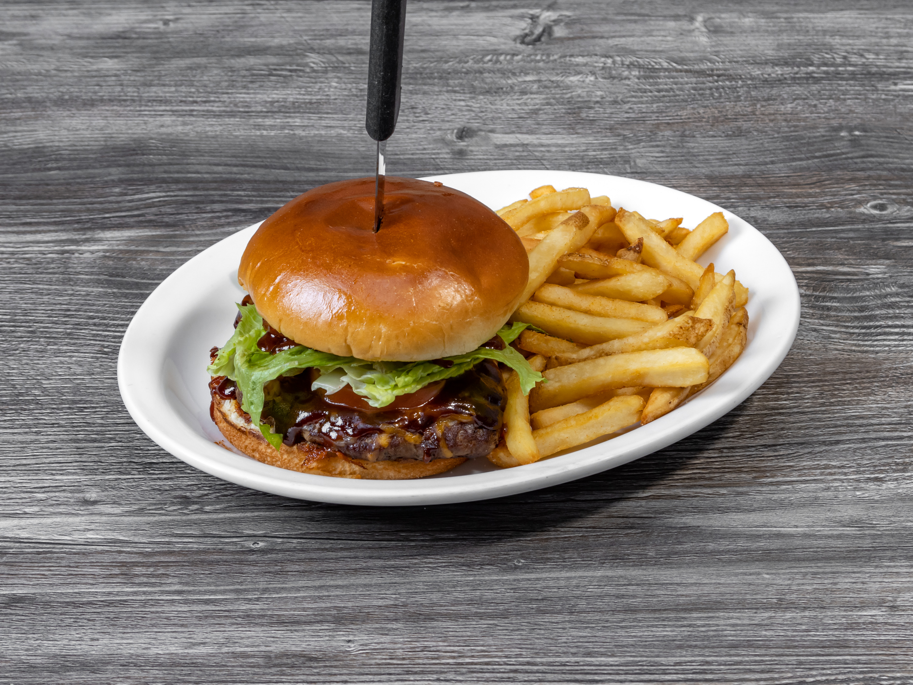 Order Whisky BBQ Burger food online from Eggspress Cafe store, Lewisville on bringmethat.com