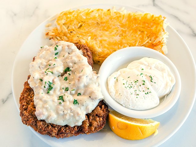 Order Chicken Fried Steak food online from Great American Diner Bar store, Seattle on bringmethat.com